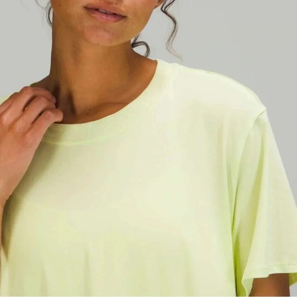 Lululemon All Yours Tee Dress Size 2 Loose Fit  Crispin Green Oversized - Picture 4 of 11
